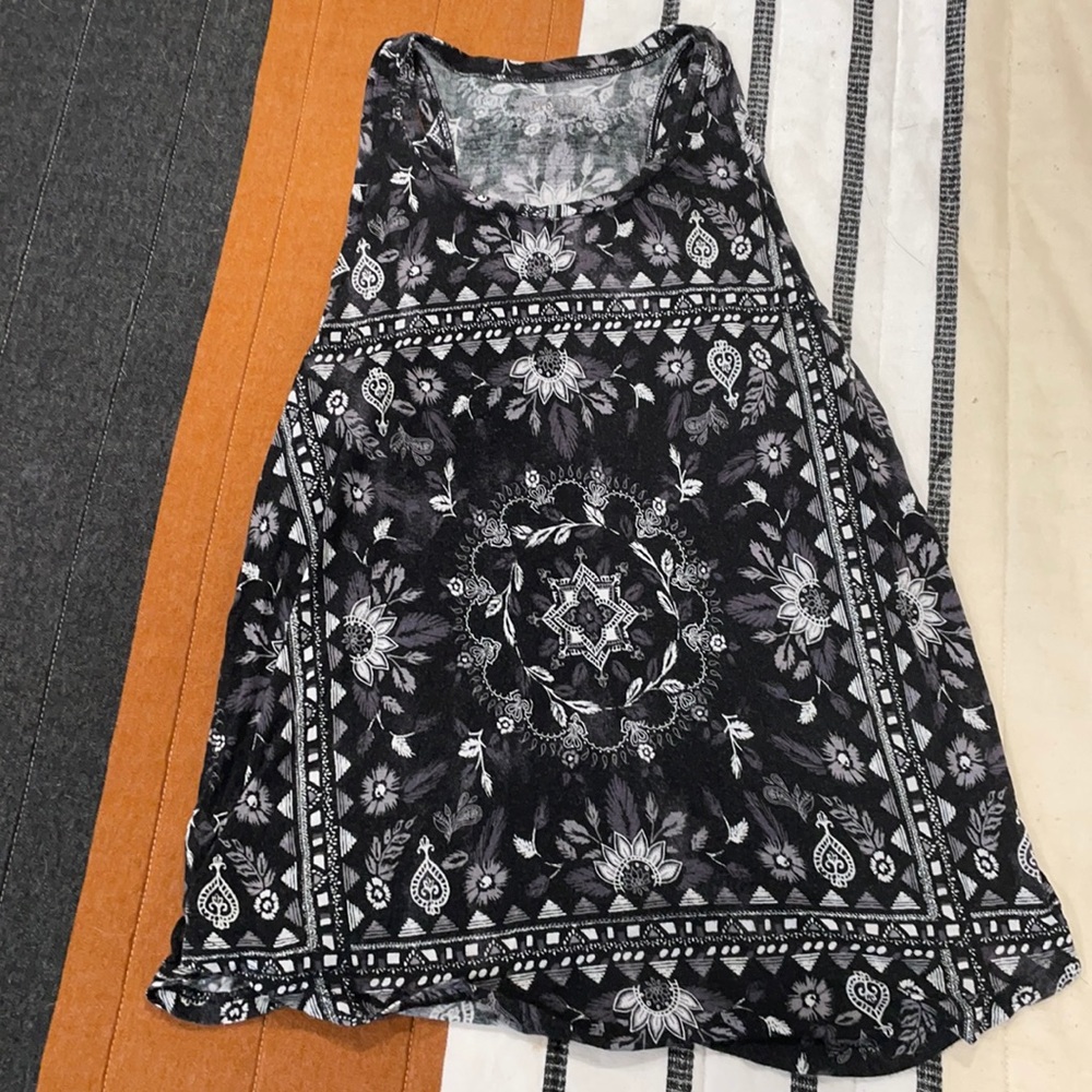 Patterned tank top